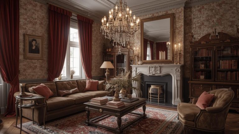 Wie du Castlecore in dein Zuhause bringst: Stein, Samt & Kronleuchter